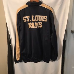 NFL St Louis Rams mens size XL athletic jacket